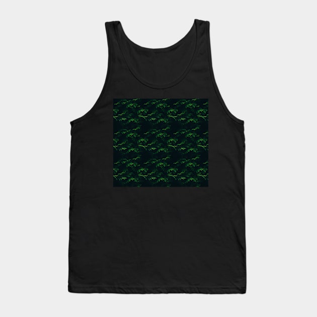 leaf pattern Tank Top by DuckieN